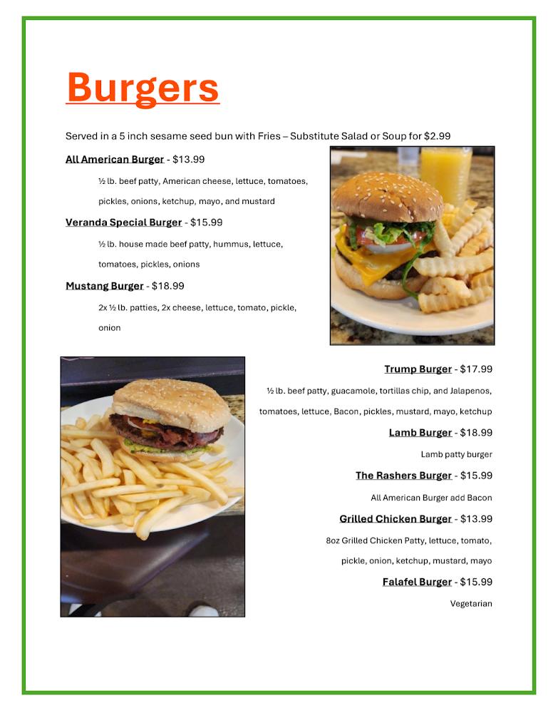 Veranda Menu image 2